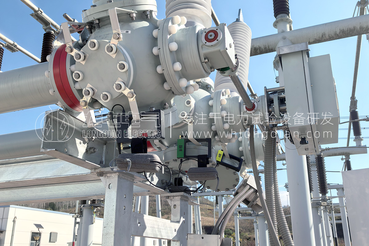 無線雙端接地GIS試驗